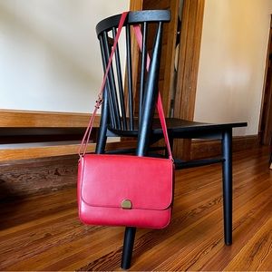 Madewell Leather Bag - Red